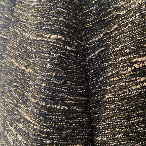 Gap tweed zip up blazer jacket size medium - Picture 4 of 7